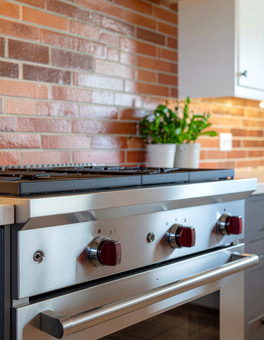 Brick Kitchen Backsplash - 30 kitchen before and after ideas