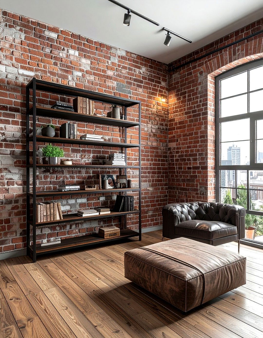 Brick veneer wall - 30 statement wall ideas
