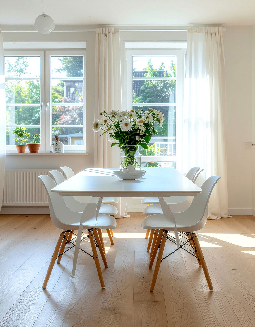 Bright Airy Dining Room - 30 New Zealand dining room ideas
