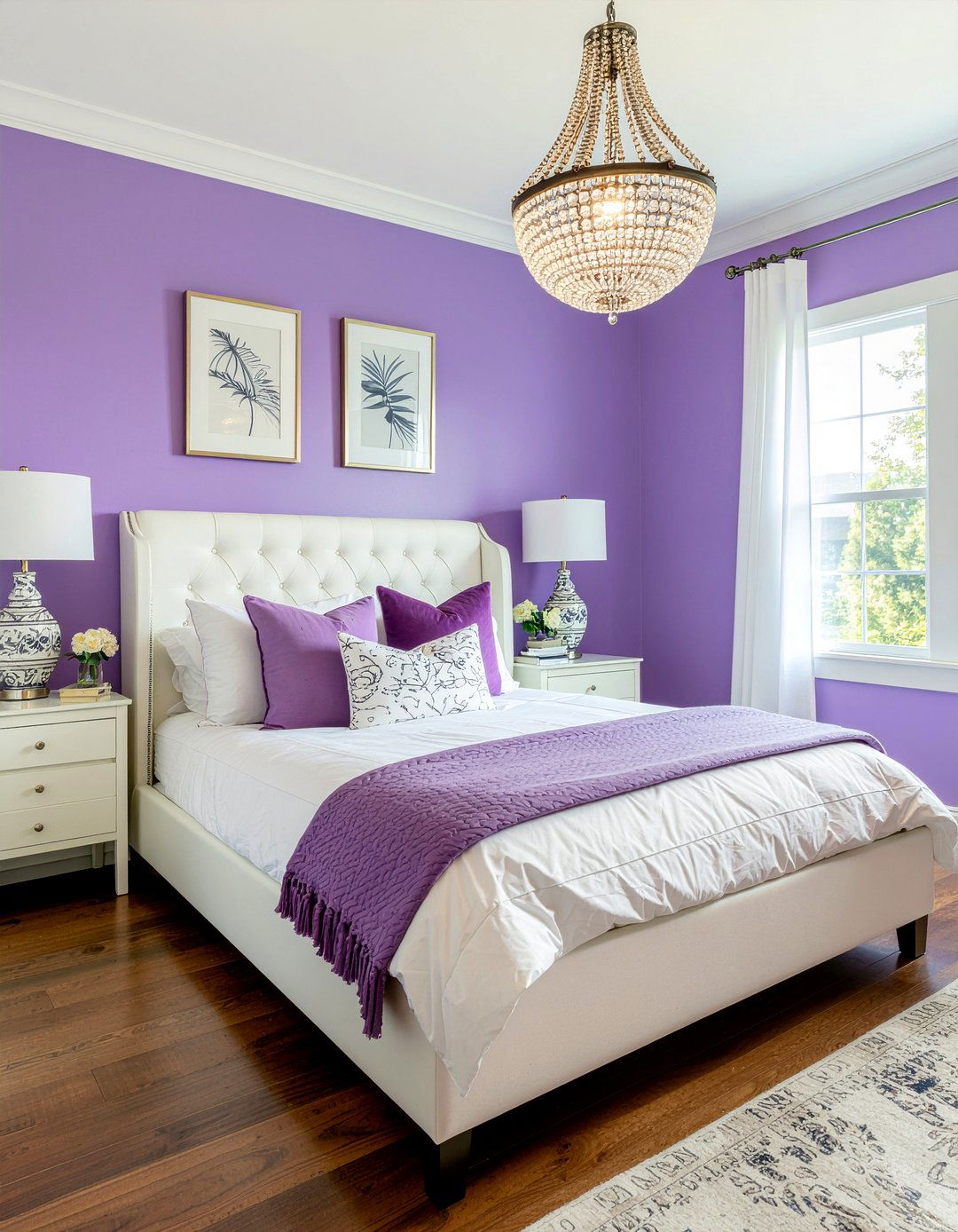 Bright Purple Bedroom - 30 bedroom purple walls