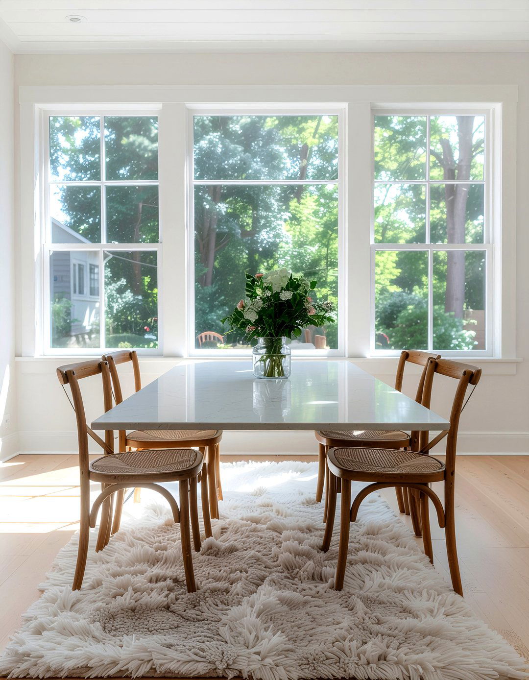 Bright White - 30 dedicated dining room ideas