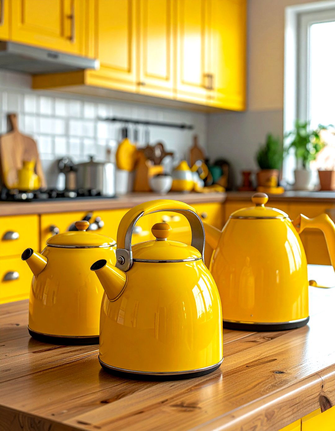 Bright Yellow Kitchen Accessories - 30 yellow kitchen ideas