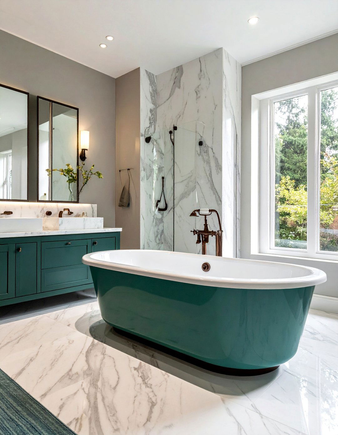 Brizo Deck Mount Tub Filler - 30 Brizo bathroom ideas