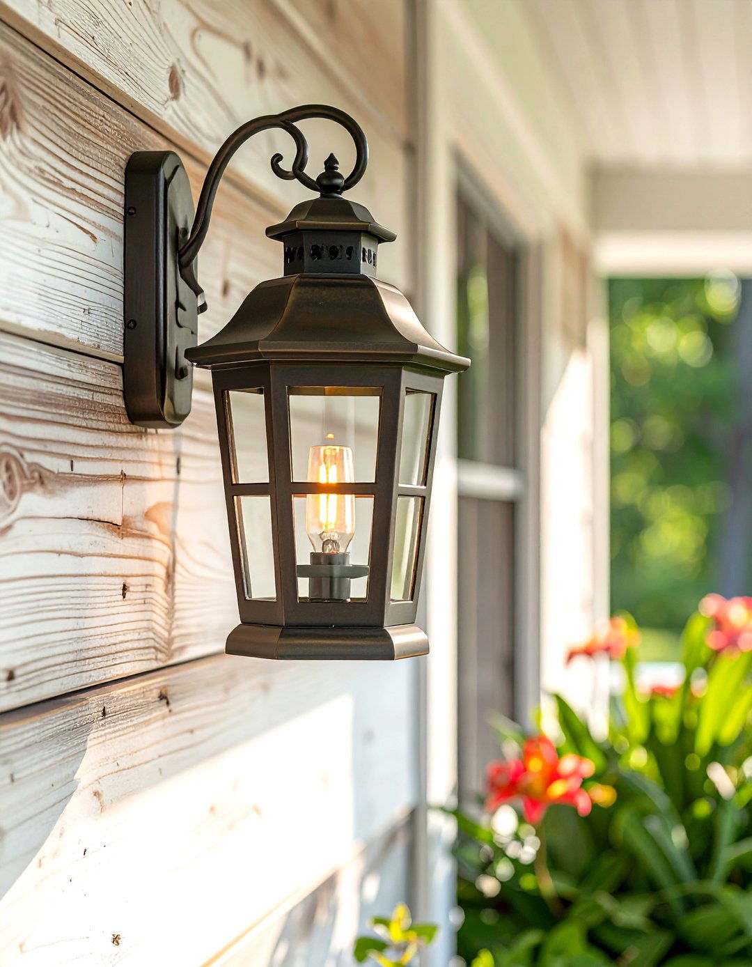 Bronze wall lantern - 30 wall light ideas