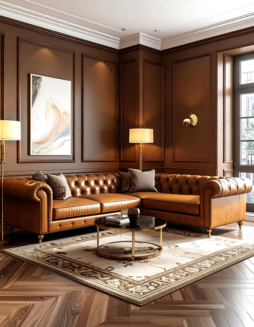 Brown And Gold Living Room - 30 gold living room ideas