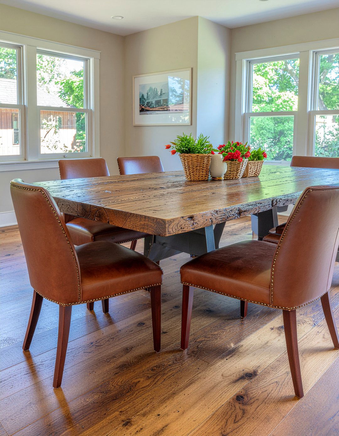 Brown Leather Dining Chairs - 30 leather dining chair ideas