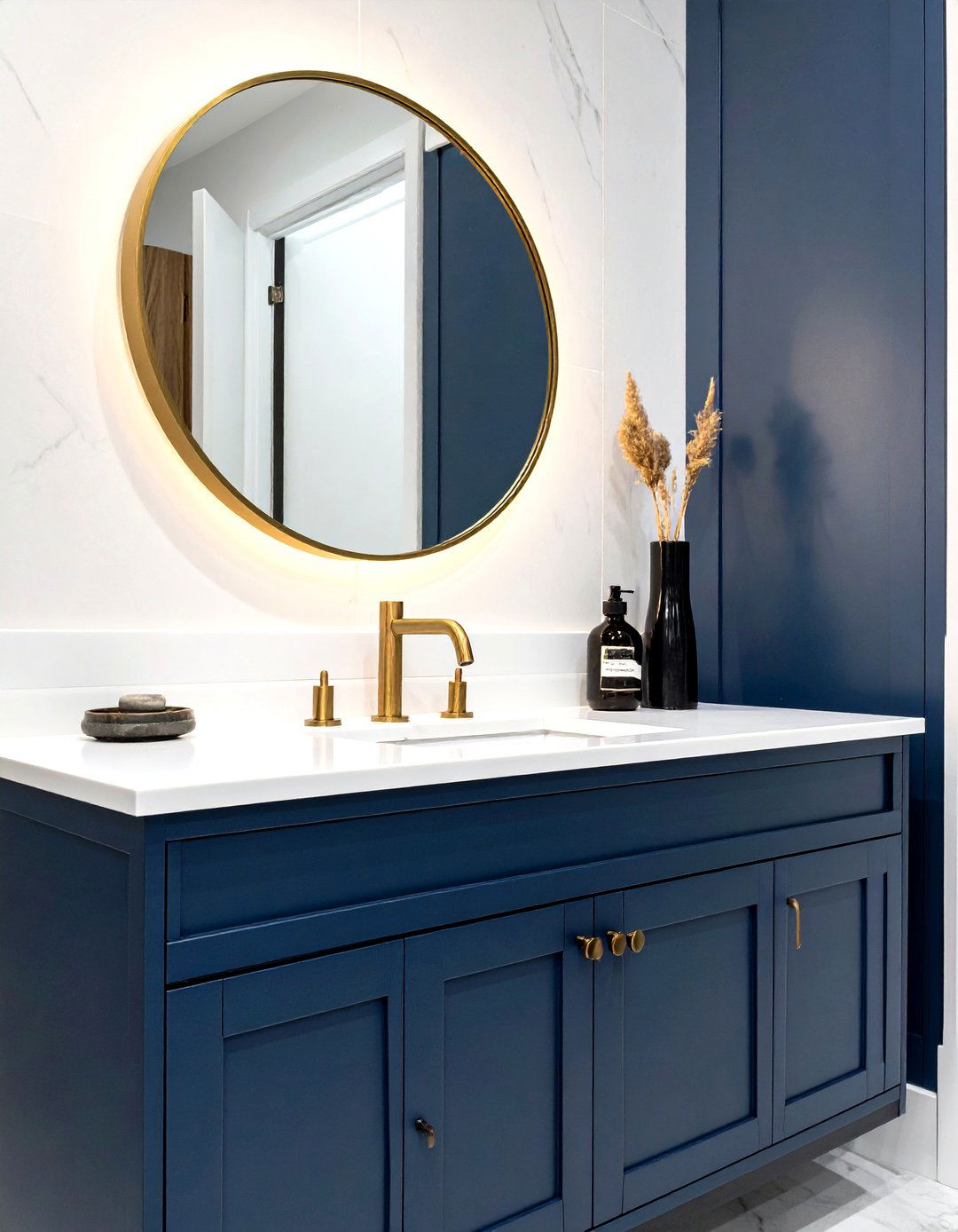 Brushed Brass Bathroom Faucet - 30 brass faucet ideas