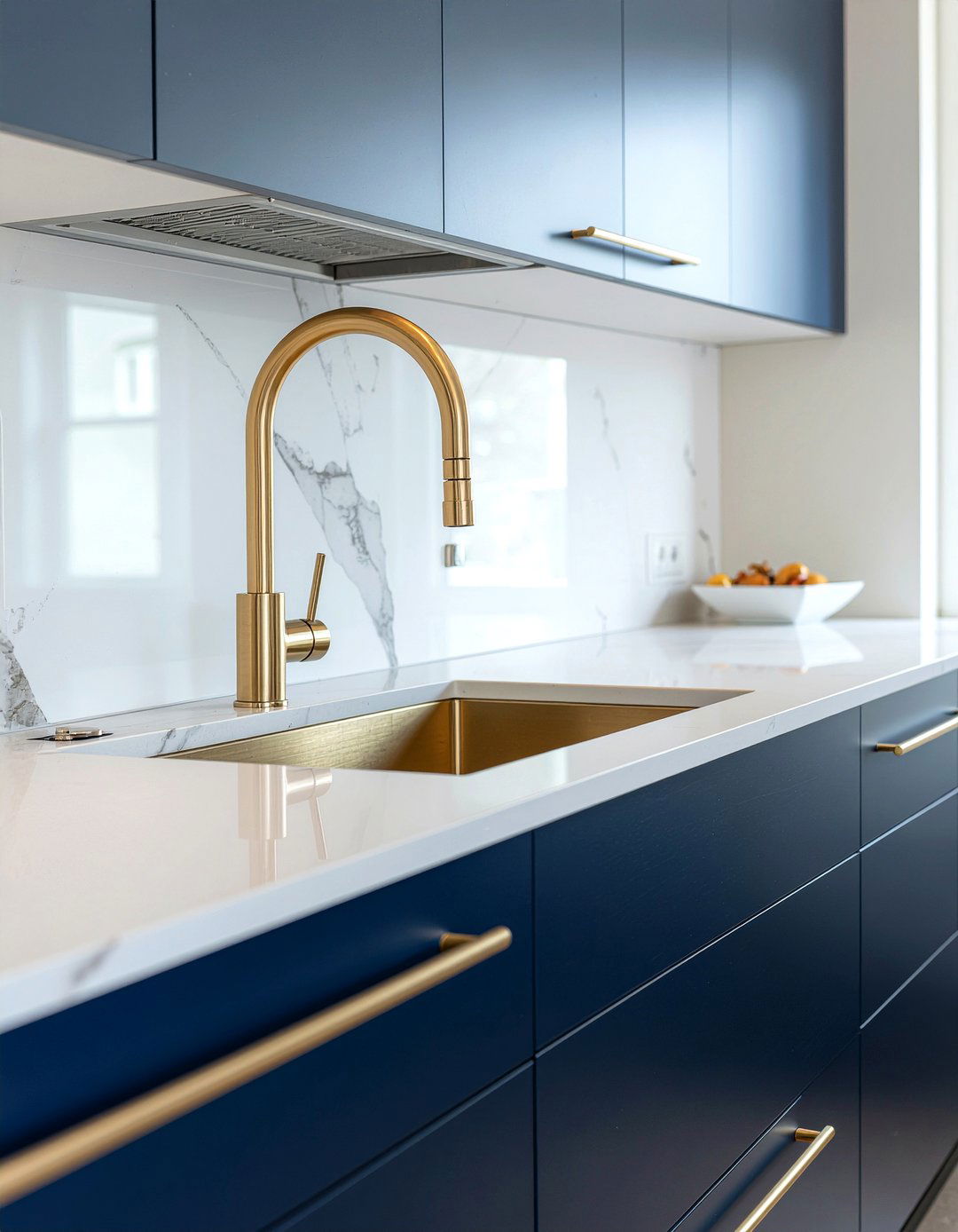 Brushed Brass Kitchen Faucet - 30 brass kitchen faucet ideas