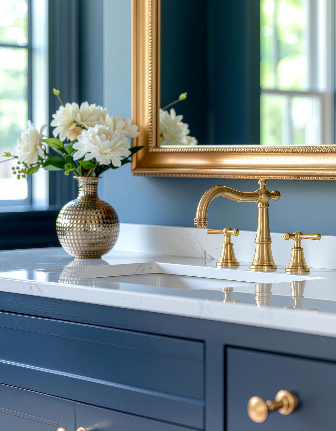 Brushed Gold Bathroom Hardware - 30 bathroom emerging trend ideas