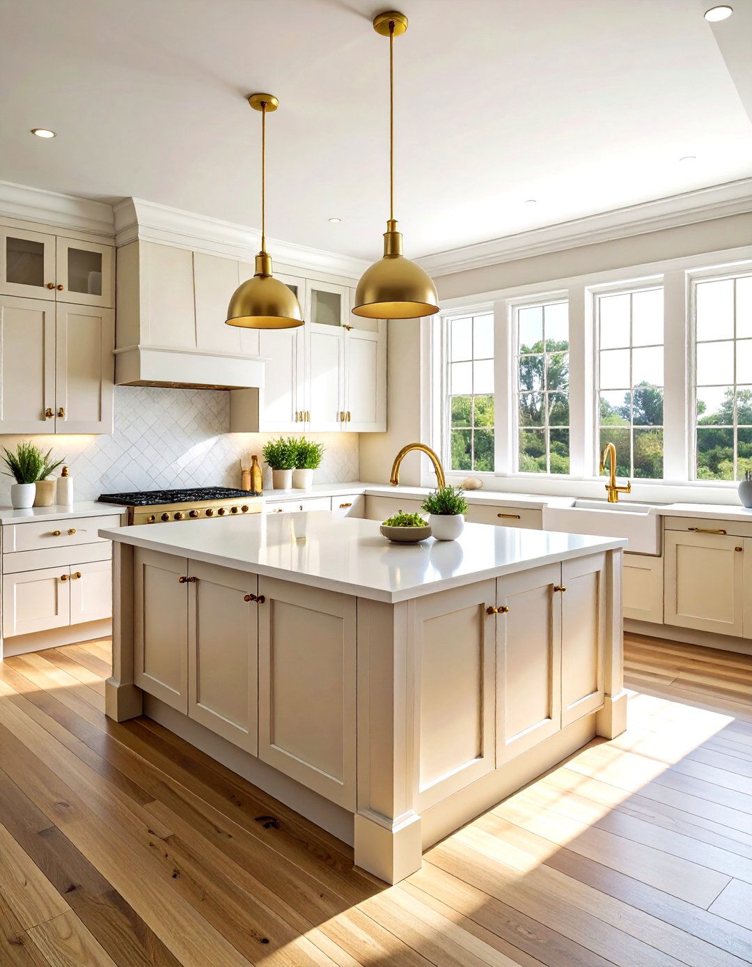 Brushed Gold Kitchen Fixtures - 30 Newport Brass kitchen ideas