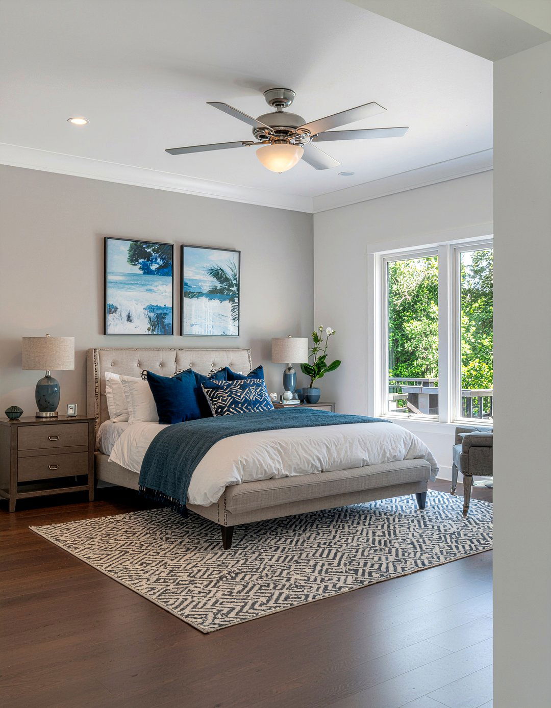 Brushed Nickel Bedroom Fan - 30 bedroom fans