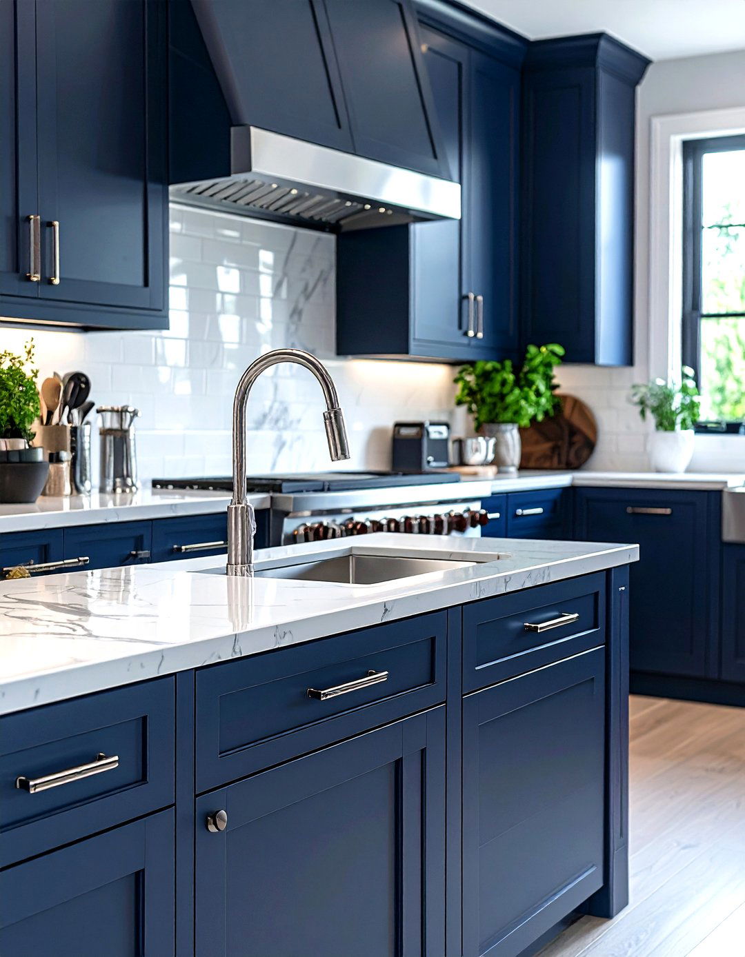 Brushed Nickel Kitchen Handles - 30 kitchen hardware ideas