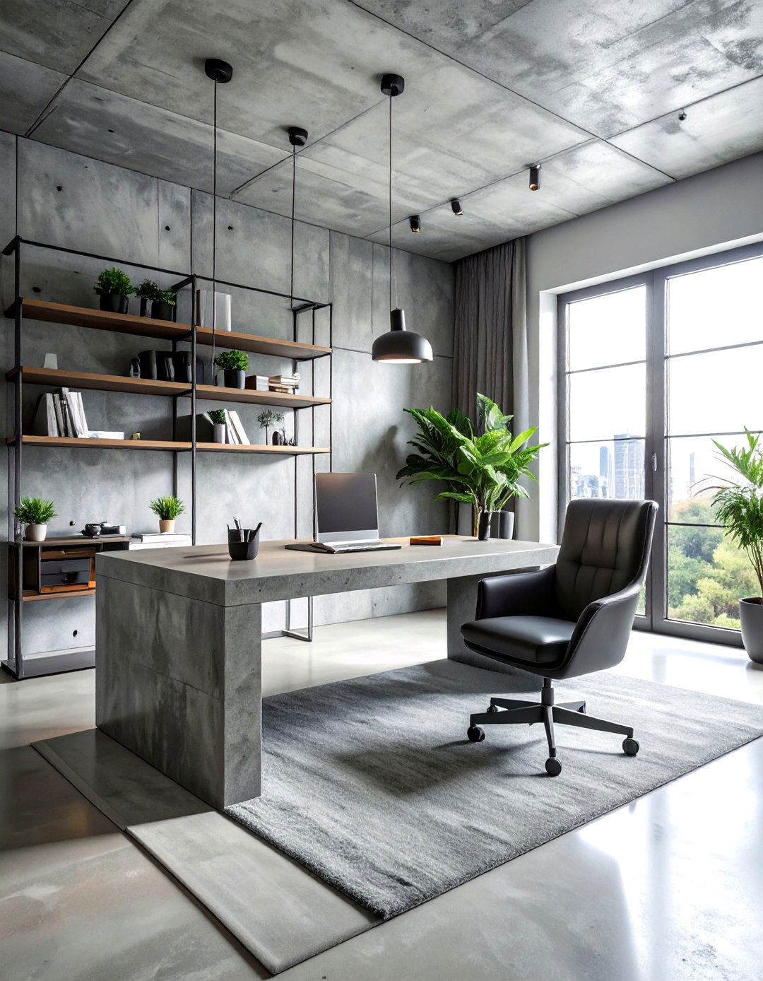 Brutalist home office - 30 inspiring decor ideas