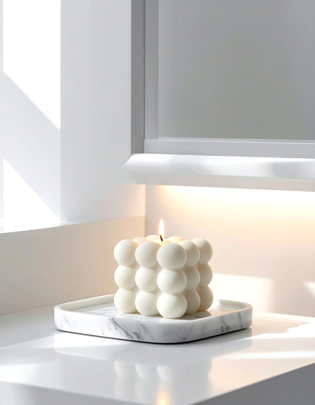 Bubble Cube Candle - 30 decor shopping list ideas