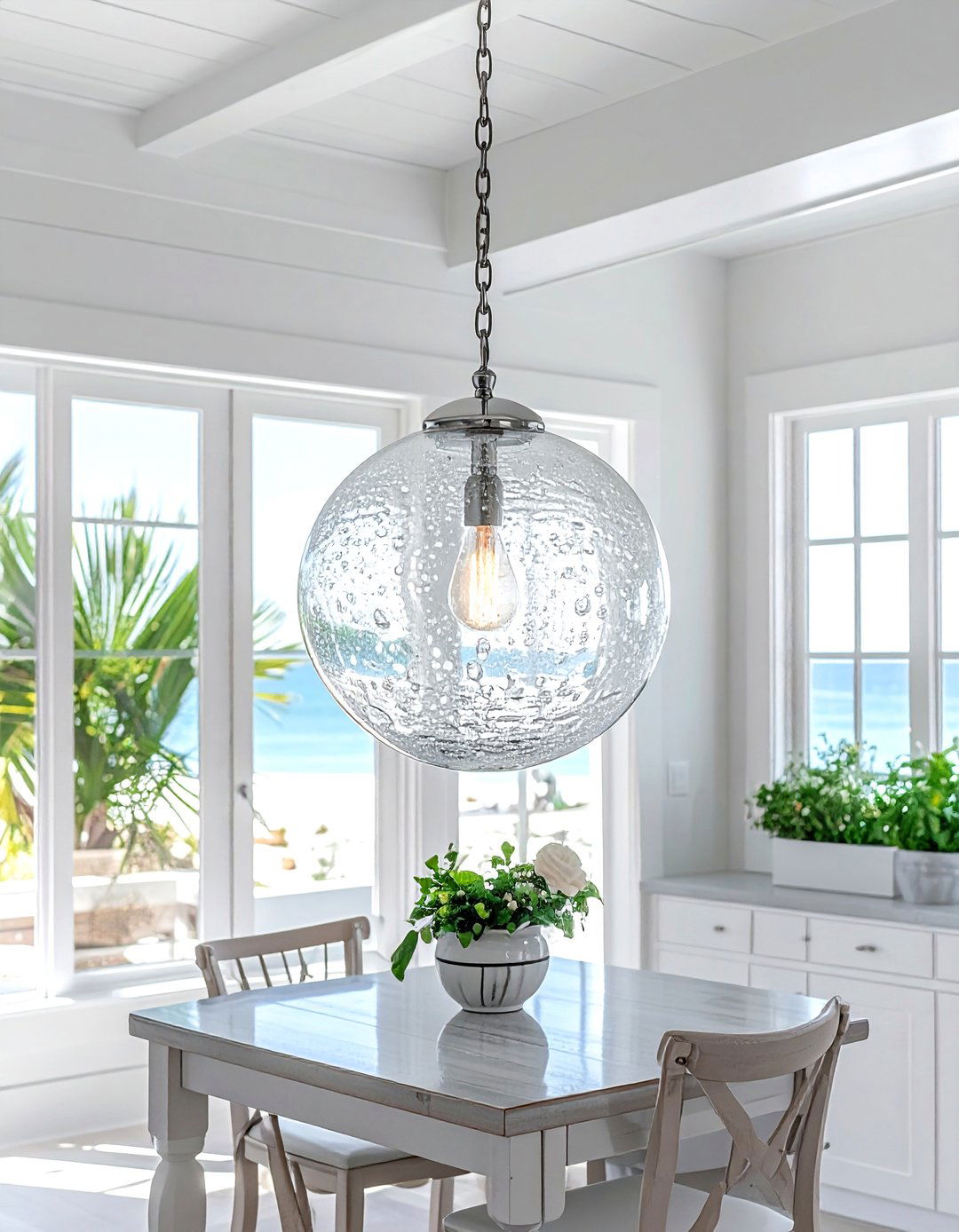 Bubble Glass Pendant - 30 modern lamp ideas
