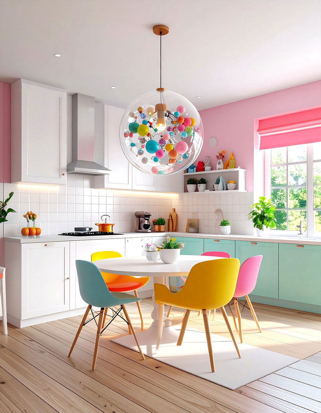 Bubble Globe Kitchen Light - 30 globe pendant kitchen ideas