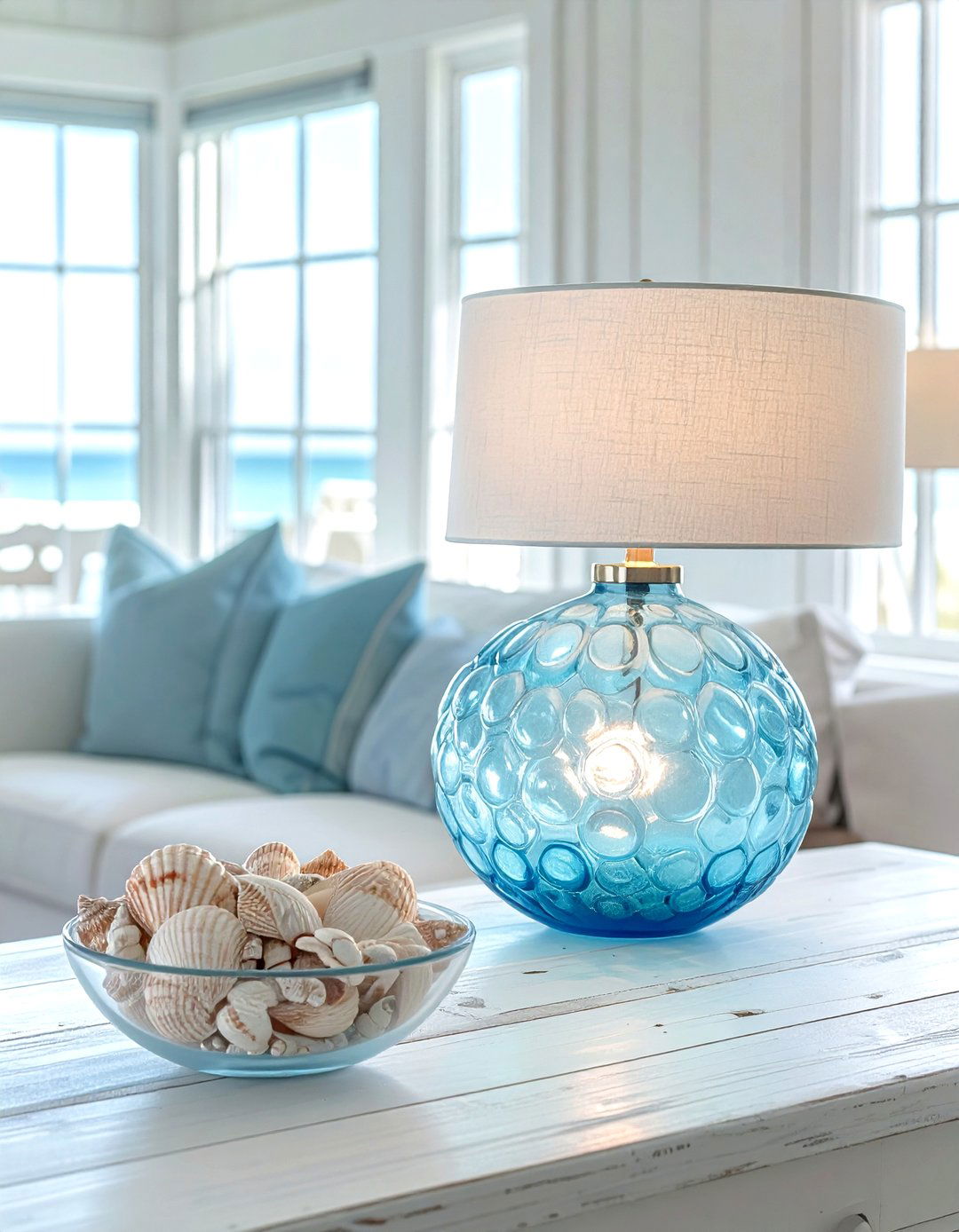 Bubble glass lamp - 30 decorative lamp ideas