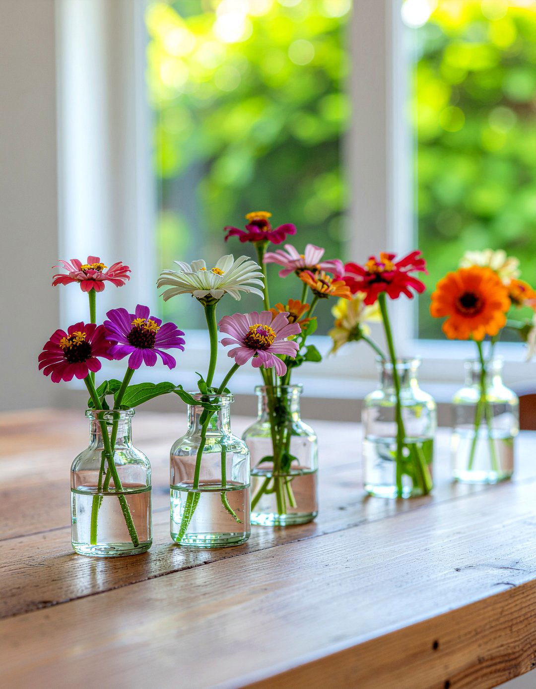 Bud Vase Collection - 30 low centerpiece dining ideas