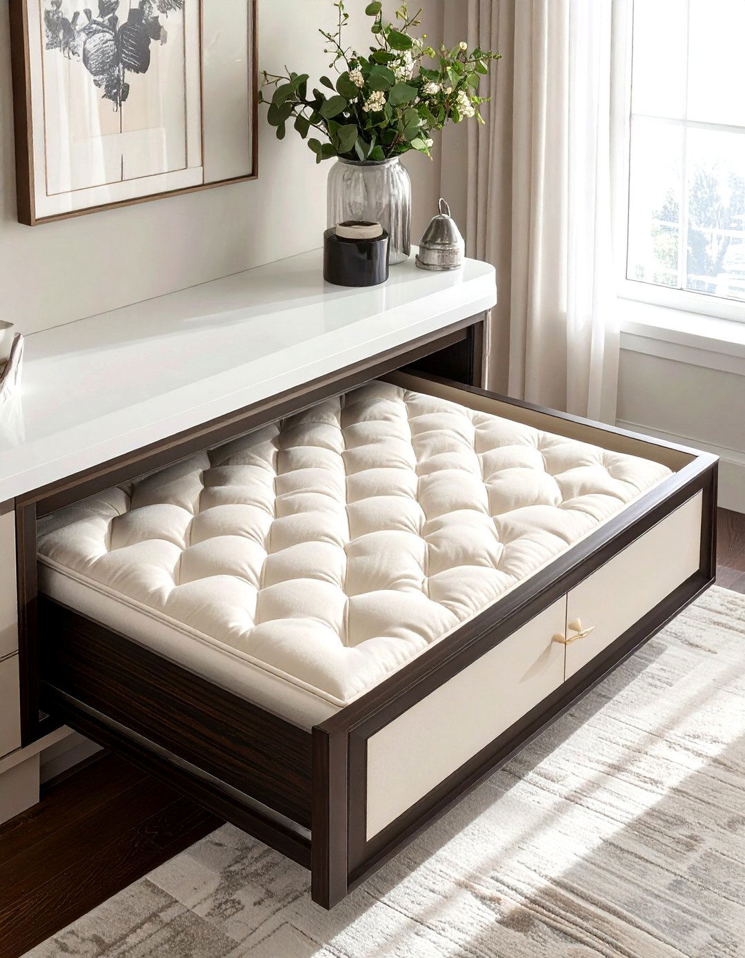 Buffet Drawer Liner - 30 dining room drawer organization ideas