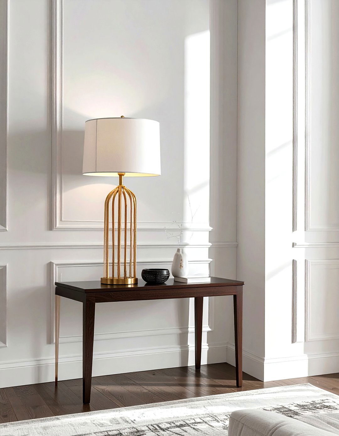 Buffet Lamp - 30 living room task lighting ideas