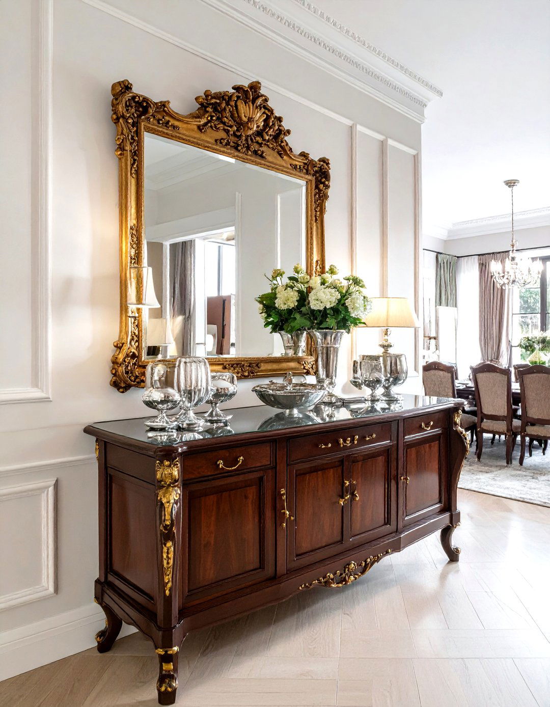 Buffet Sideboard - 30 traditional dining room ideas