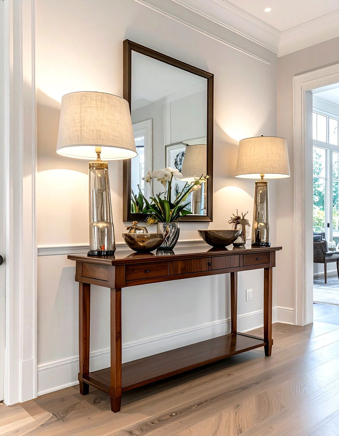 Buffet lamp for dining room sideboard - 30 dining room accent lighting ideas