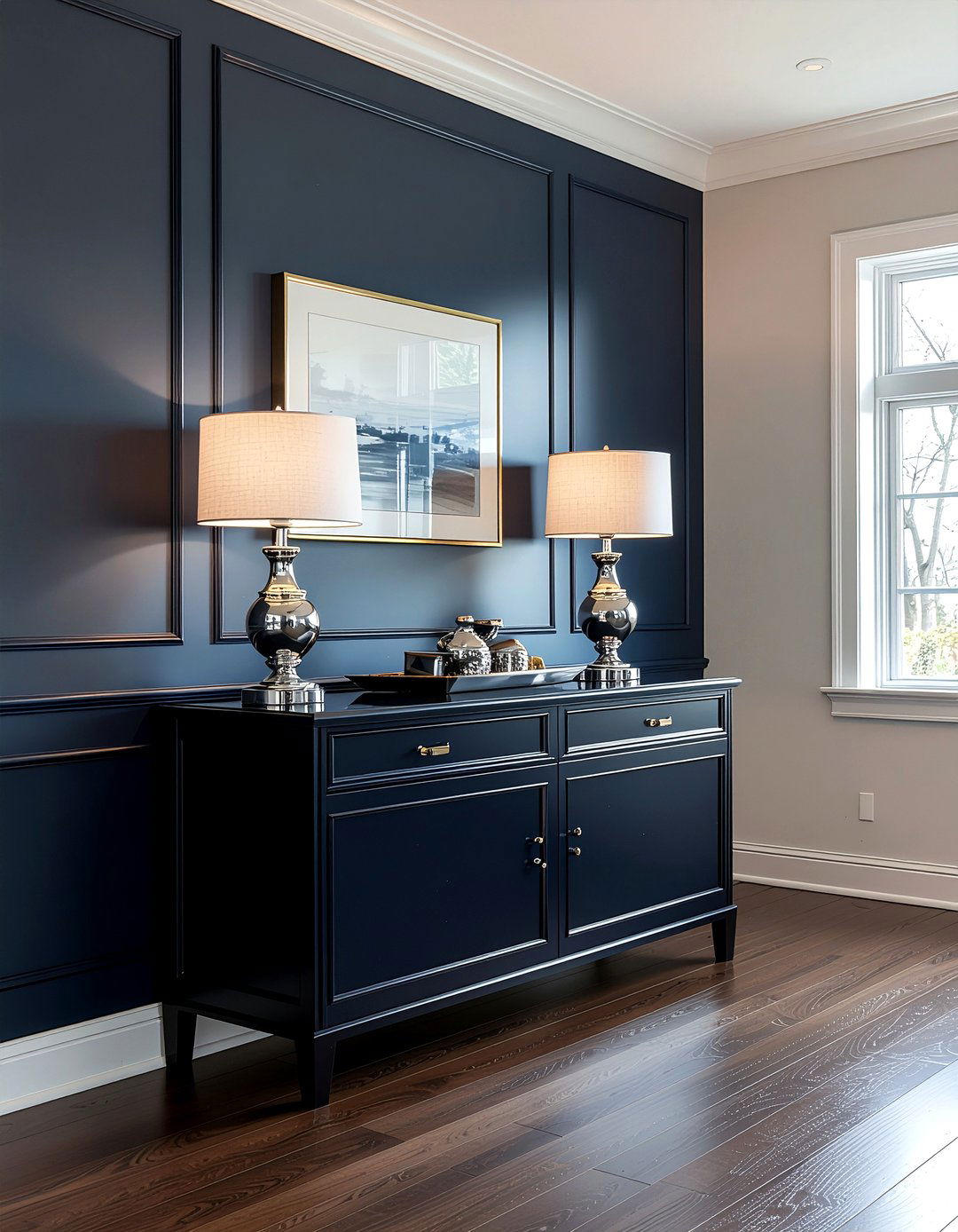 Buffet sideboard cabinet - 30 dining room improvement ideas