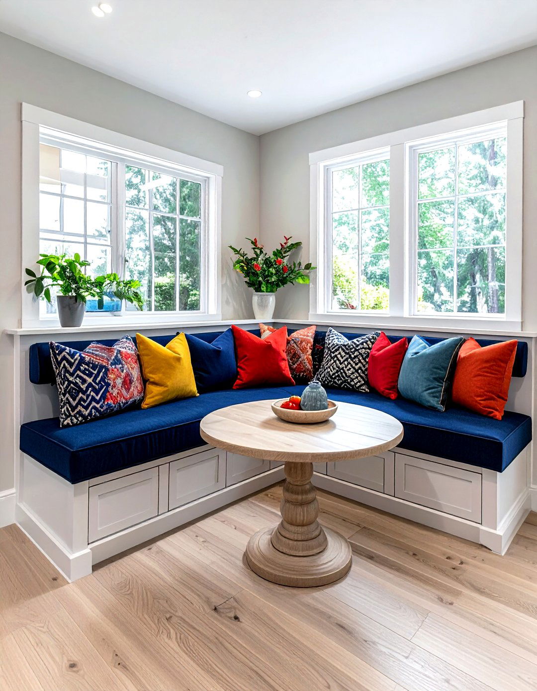 Built In Banquette - 30 kitchen gathering space ideas