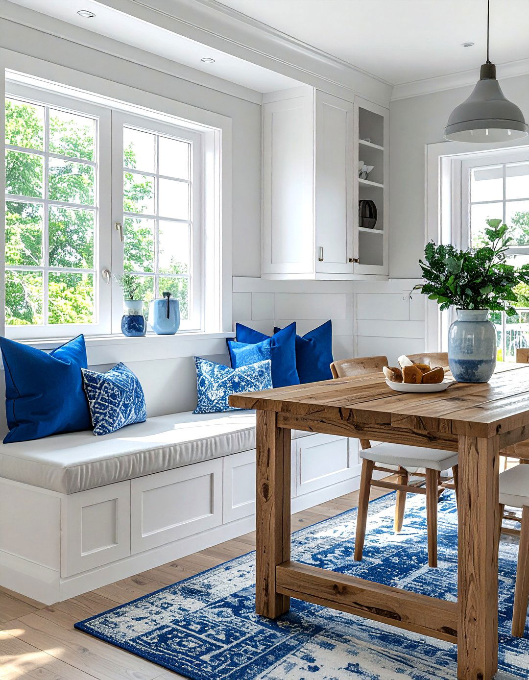 Built In Banquette - 30 Cape Cod kitchen ideas