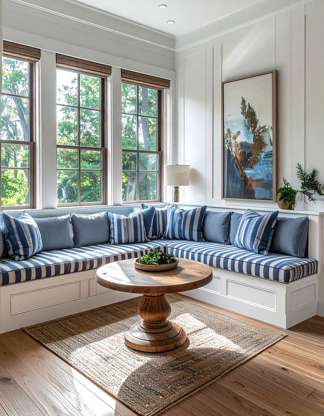 Built In Banquette Seating - 30 American country kitchen ideas