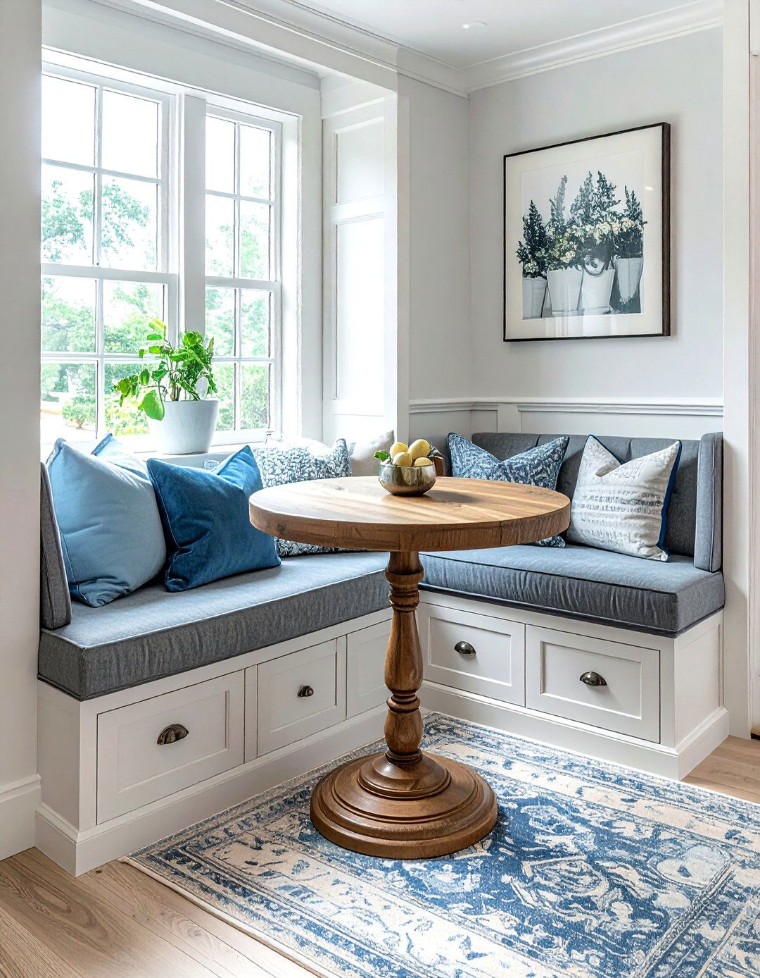 Built In Banquette Seating - 30 dining room under bed storage ideas