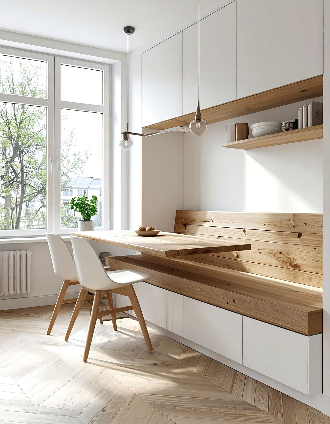 Built In Bench - 30 stylist dining room ideas