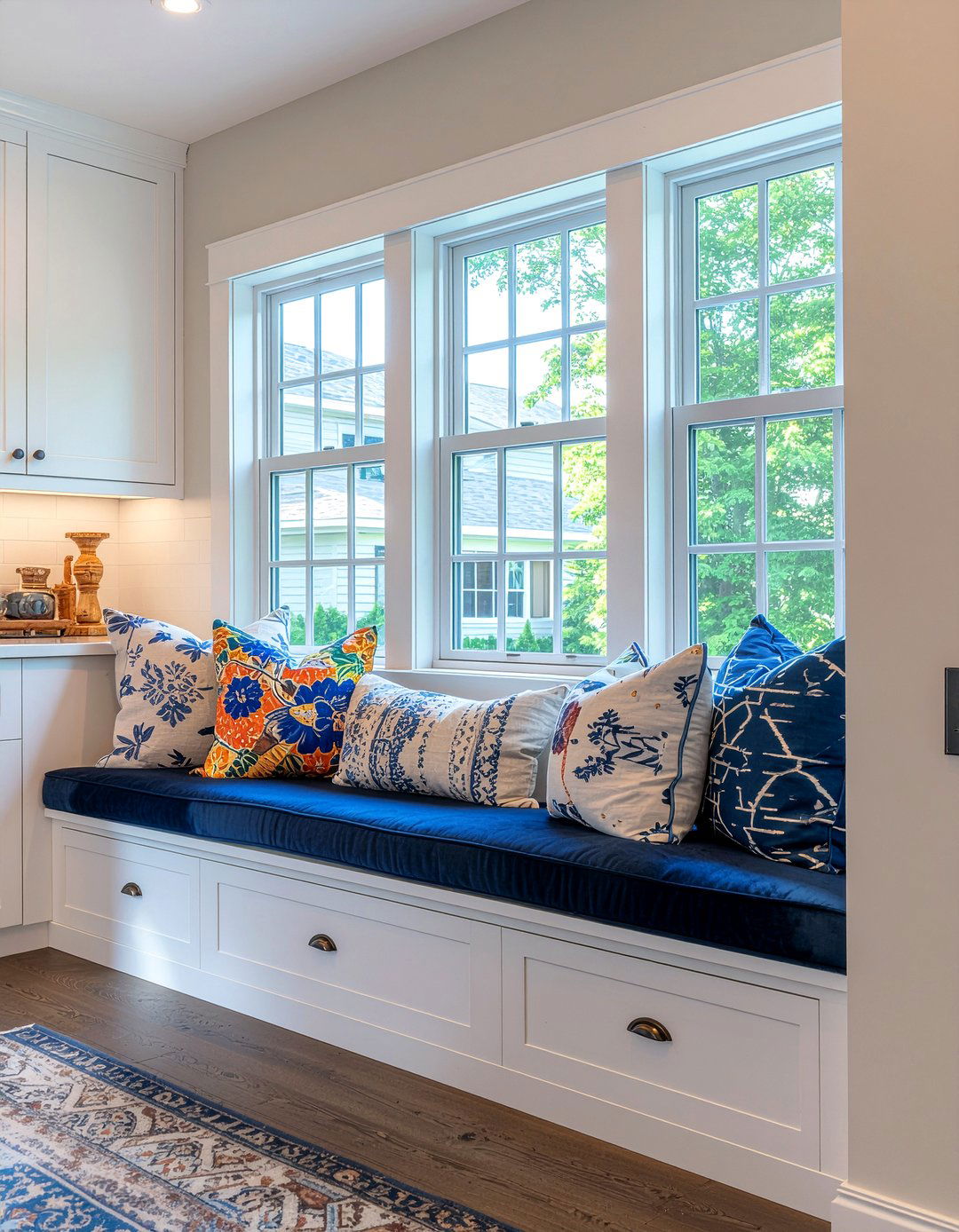 Built In Bench Seating - 30 Fixer Upper kitchen ideas