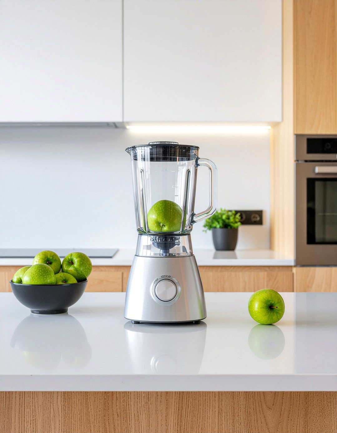 Built In Blender - 30 kitchen smoothie station ideas