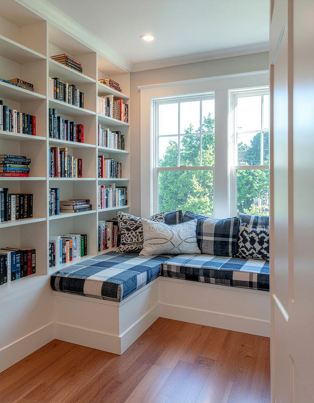 Built In Bookshelf Nook - 30 kitchen nook ideas