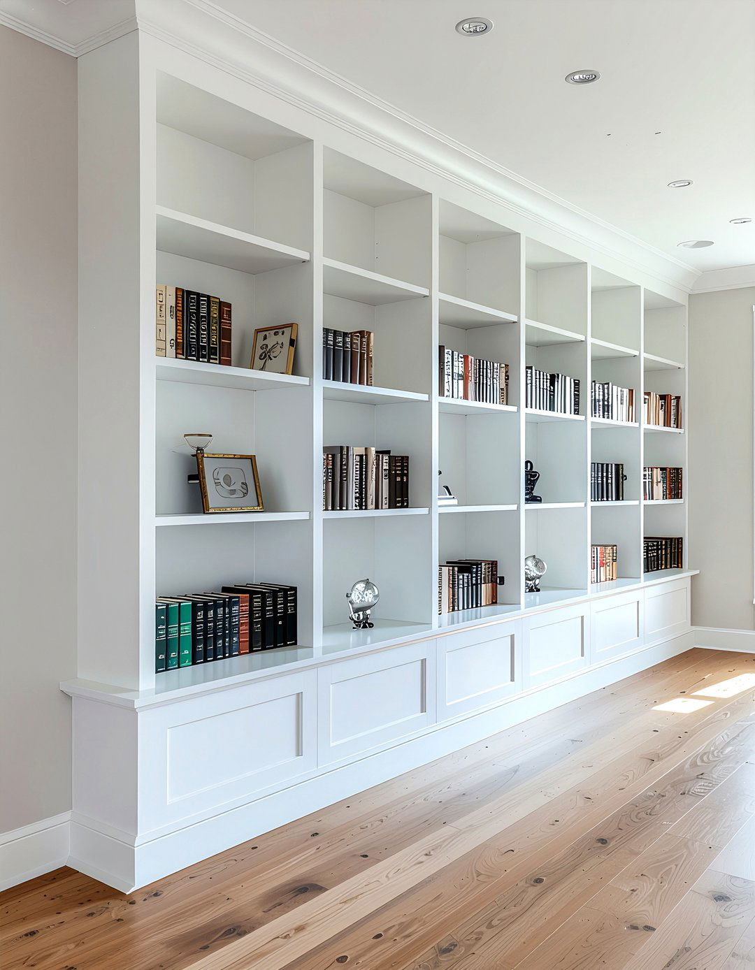 Built In Bookshelf Wall - 30 retreat living room ideas