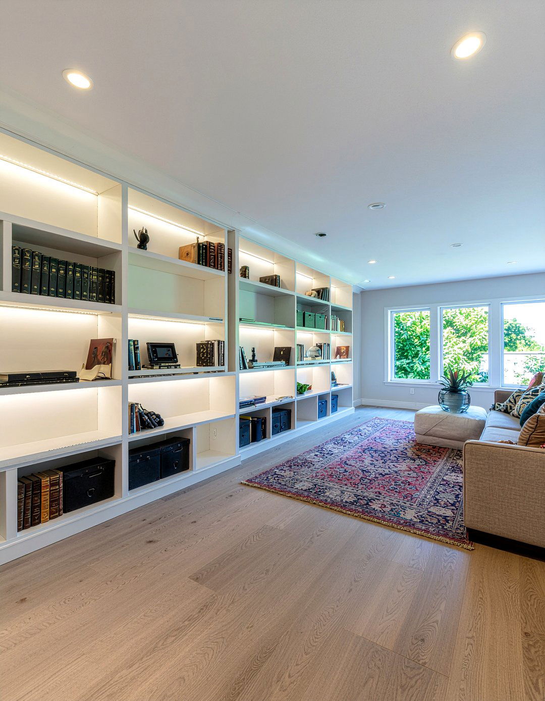 Built In Bookshelves - 30 game room living room ideas