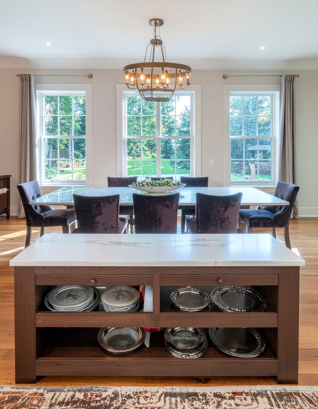 Built In Buffet Table - 30 dining room built-in ideas