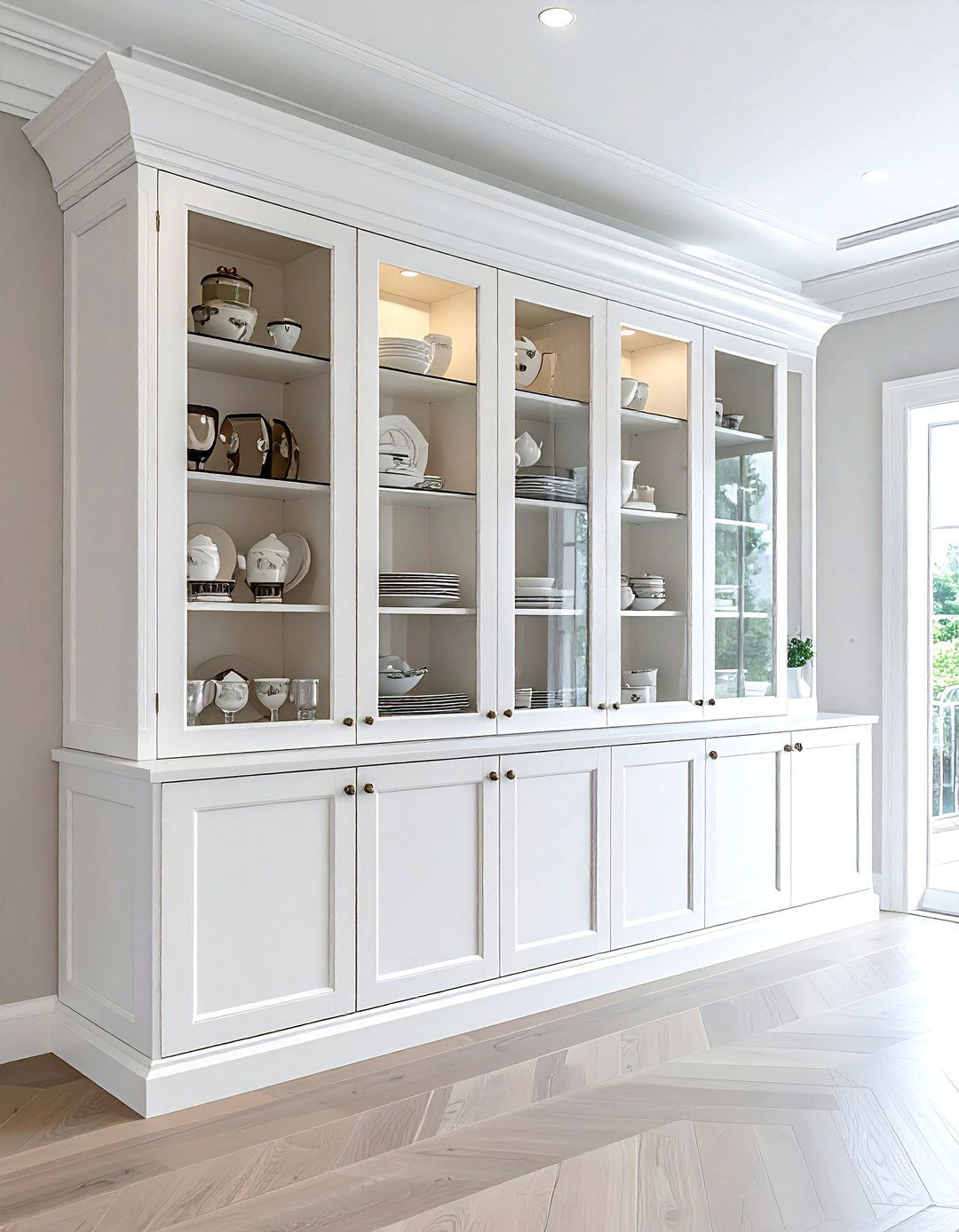 Built In China Cabinet - 30 dining room cabinet storage ideas