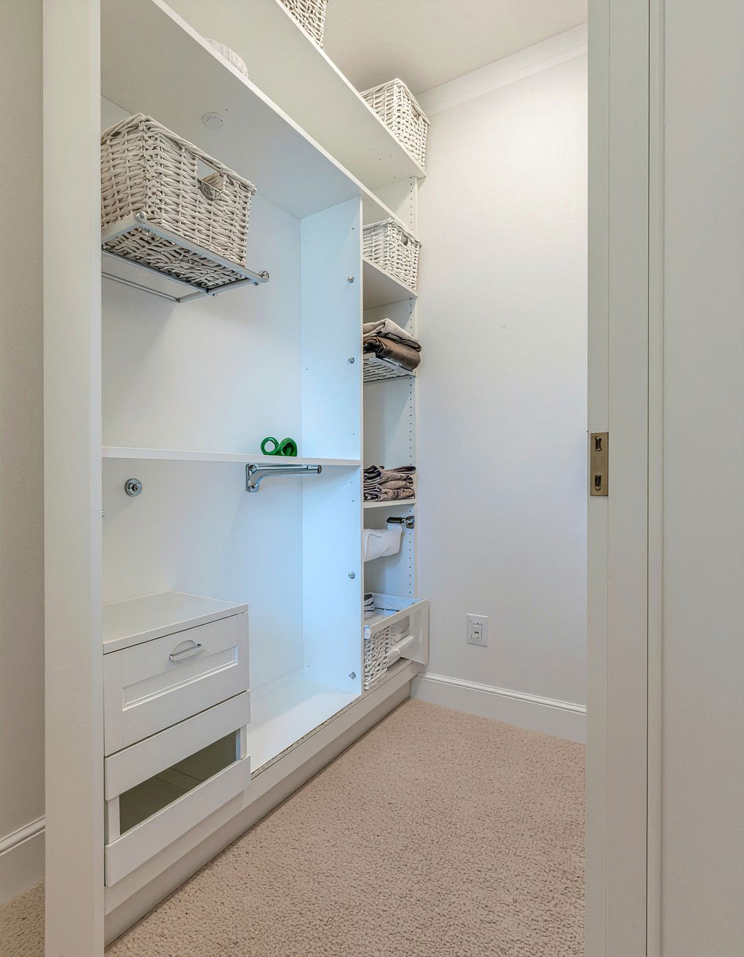 Built In Closet Hamper - 30 bedroom dirty clothes storage ideas