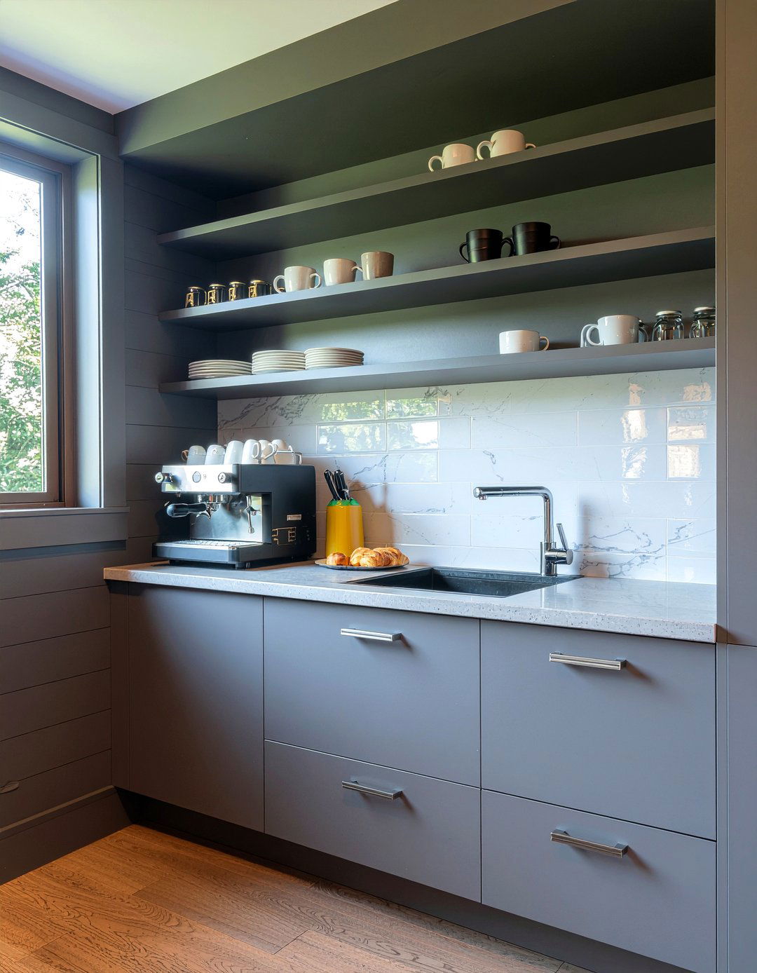 Built In Coffee Station - 30 kitchen must-haves