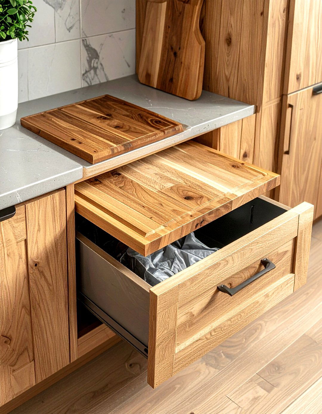 Built In Cutting Board Drawer - 30 kitchen drawer organization ideas