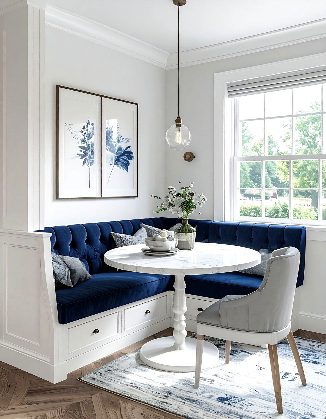 Built In Dining Banquette - 30 dining room storage hacks