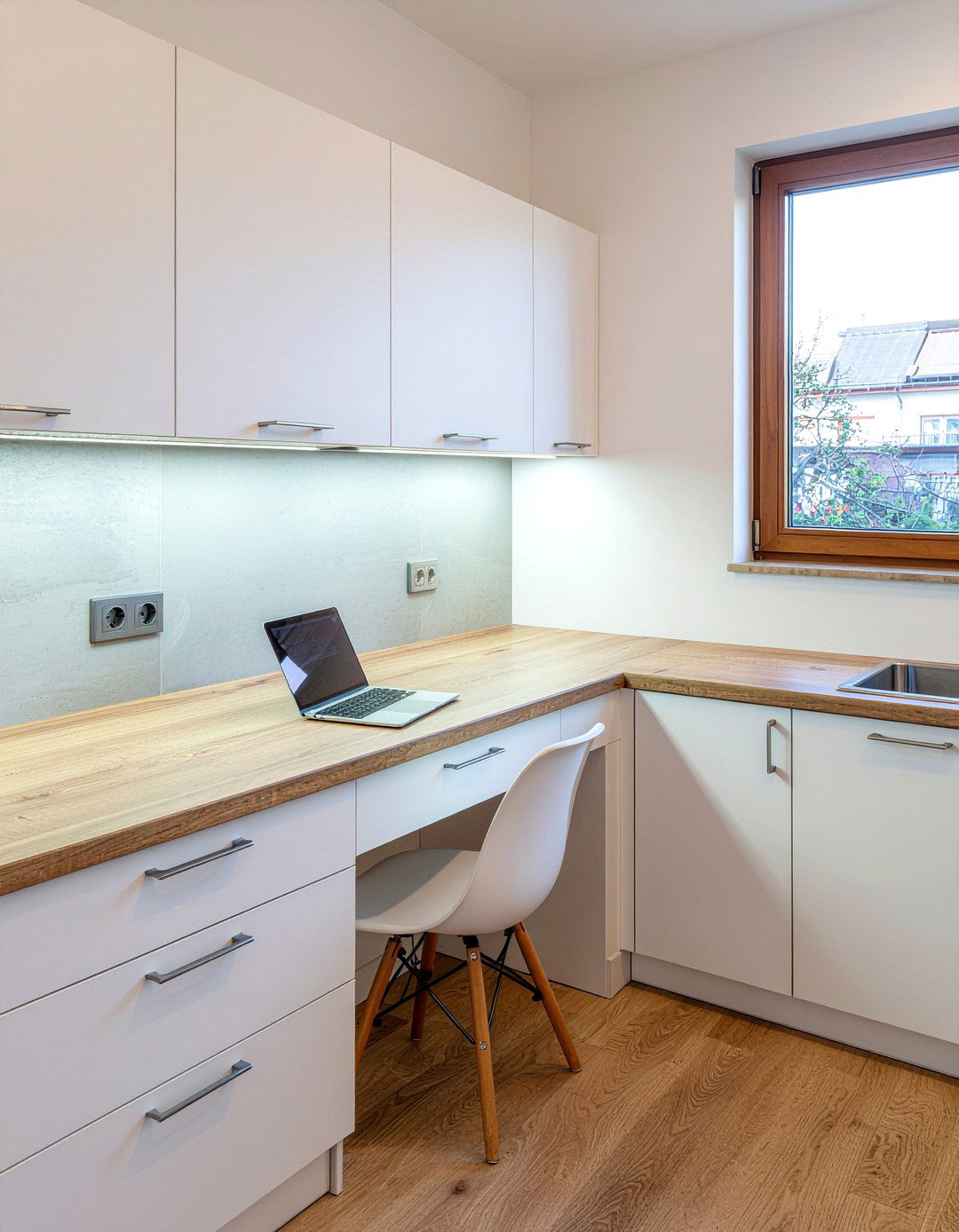 Built In Kitchen Desk - 30 kitchen message center ideas