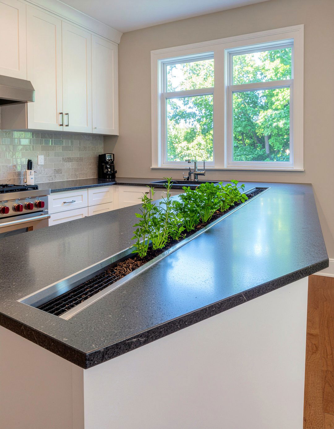 Built In Kitchen Herb Planter - 30 indoor herb garden kitchen ideas