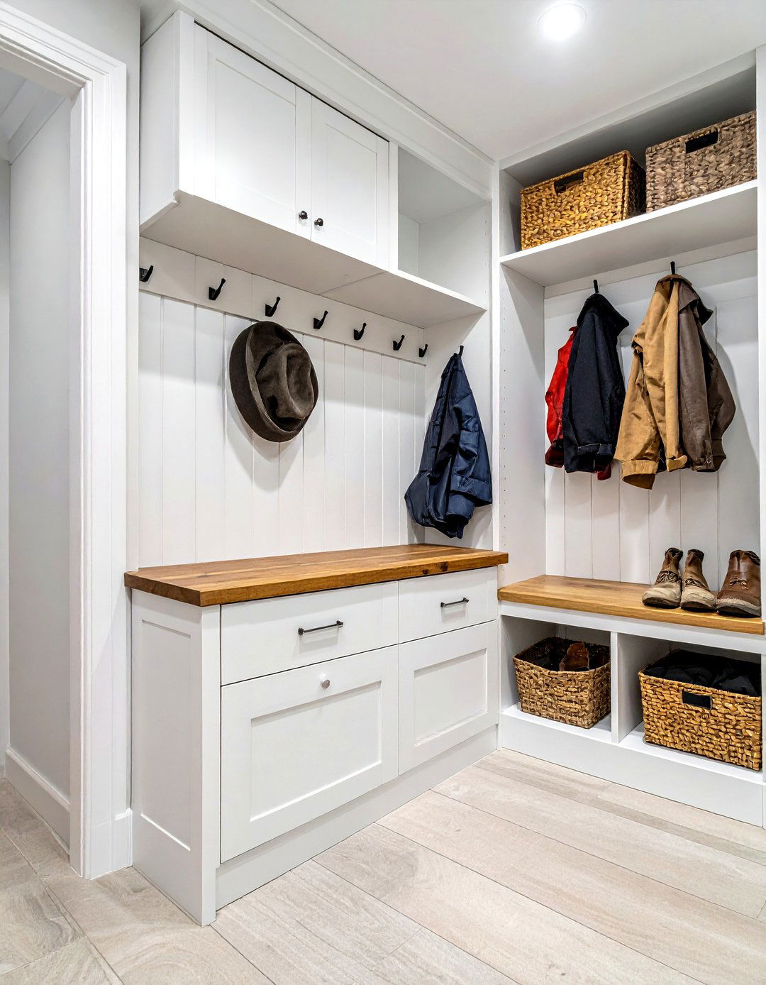 Built In Mudroom - 30 easy-clean decor ideas