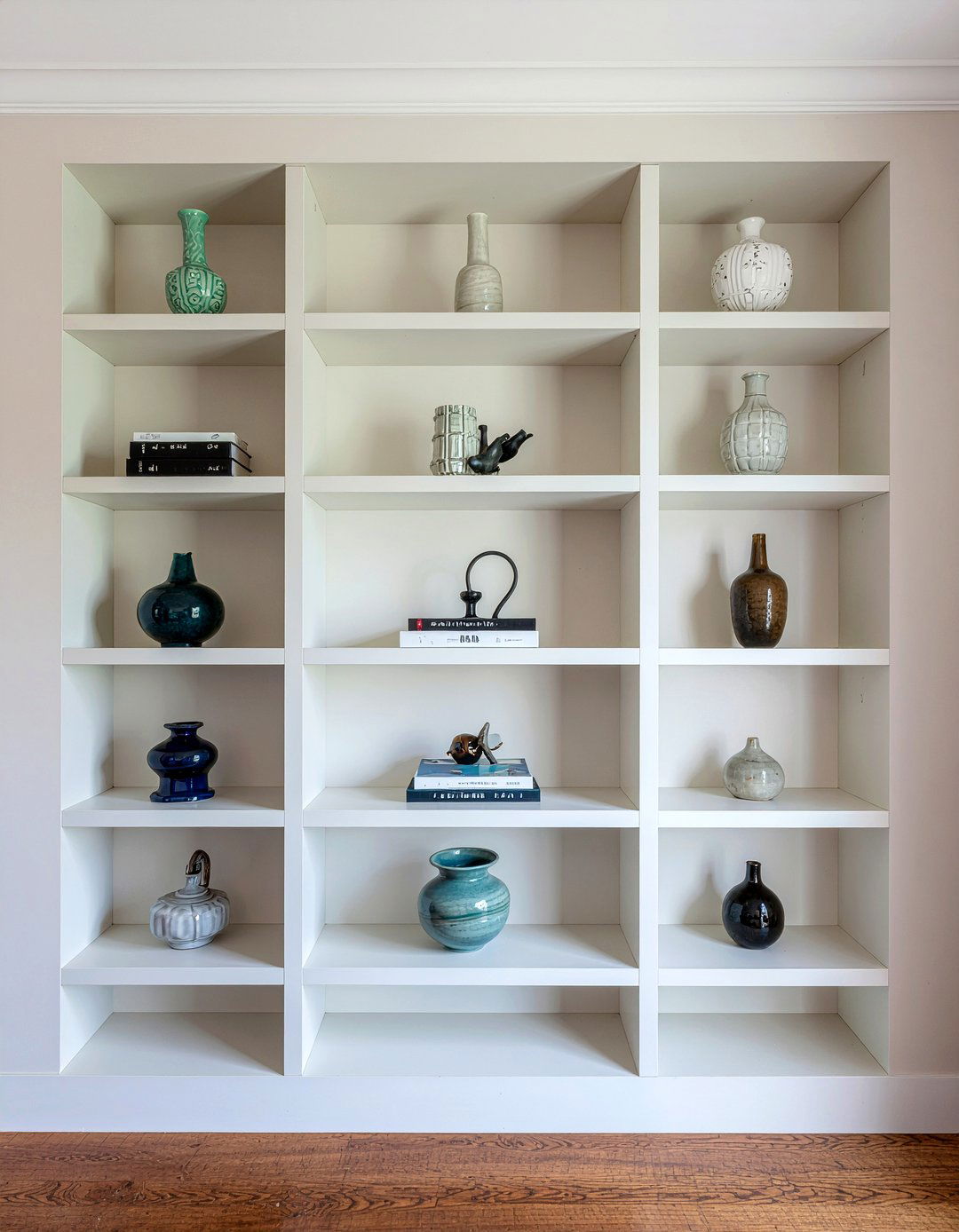 Built In Shelving - 30 living room improvement ideas