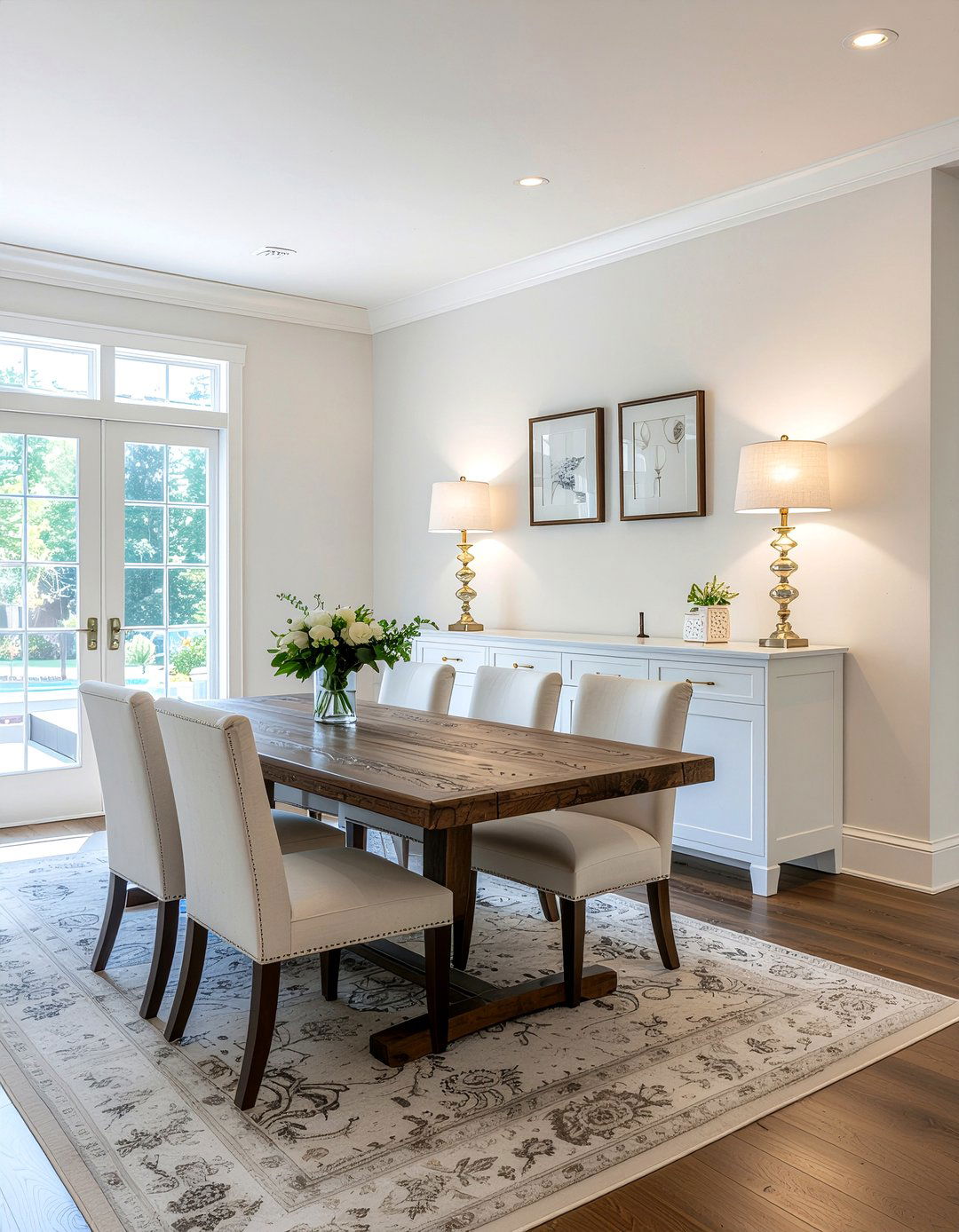 Built In Sideboard - 30 dining room timeless element ideas