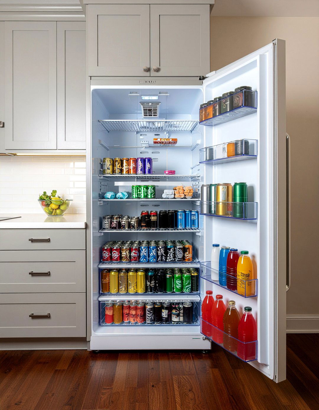Built In Soda Fridge - 30 beverage refrigerator kitchen ideas