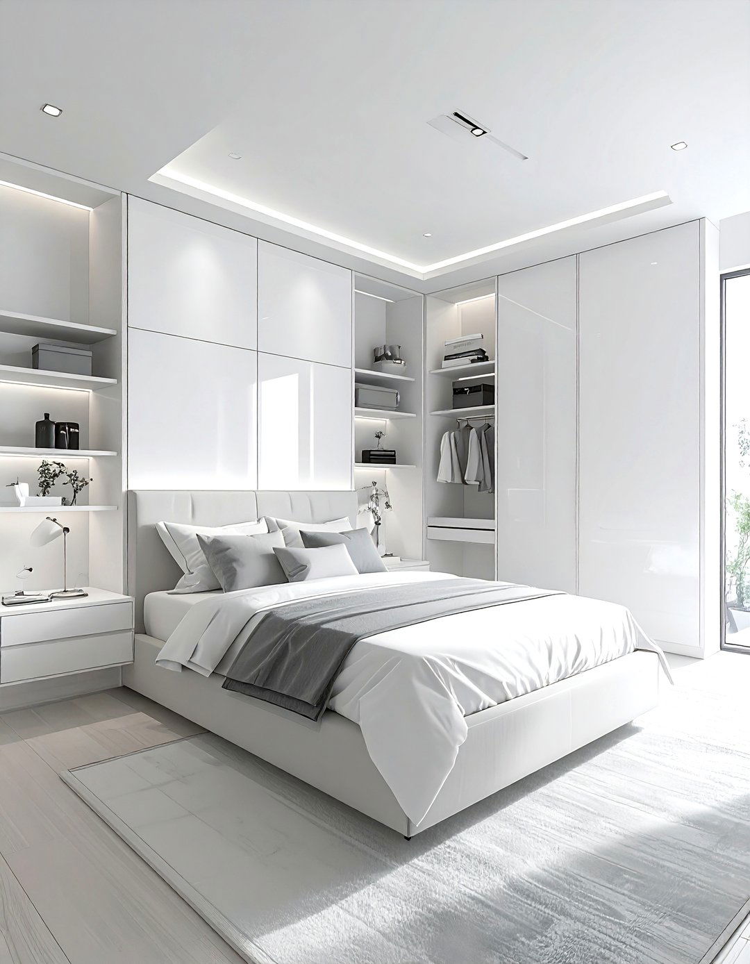 Built In Storage Square Bedroom - 30 square bedroom ideas